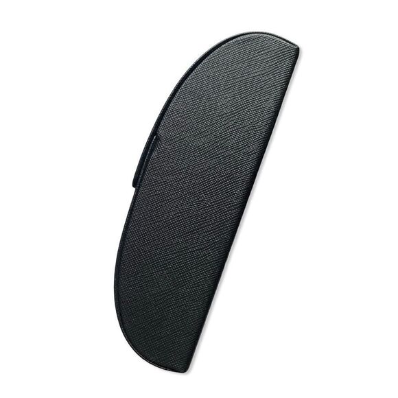 Prada Eyewear black square frame sunglasses logo sides Revolve in case $489 - Picture 8 of 16